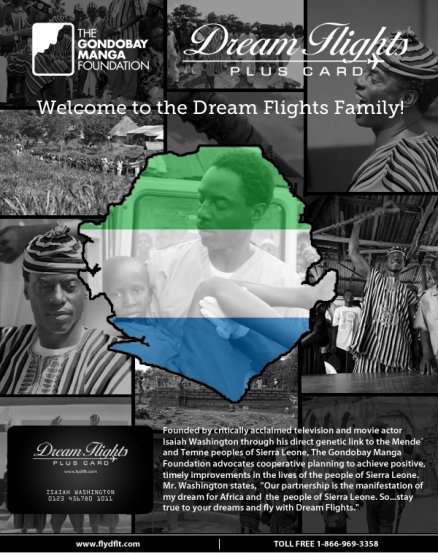 Dream Flights Plus Card Welcomes Isaiah Washington to the Dream Flights Family